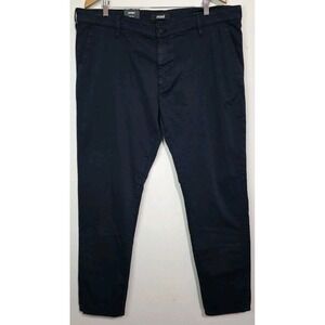 NEW Mavi Pants Mens Size 40x32 Dark Navy Twill Johnny Slim Leg Stretch Chino